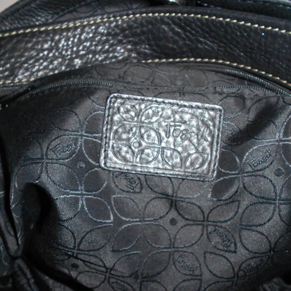 ✅ FOSSIL Soft Pebbled Leather Multi-Compartment - Picture 6 of 16